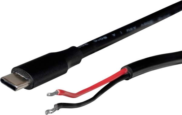 Joy-It Netzkabel 1 M Schwarz