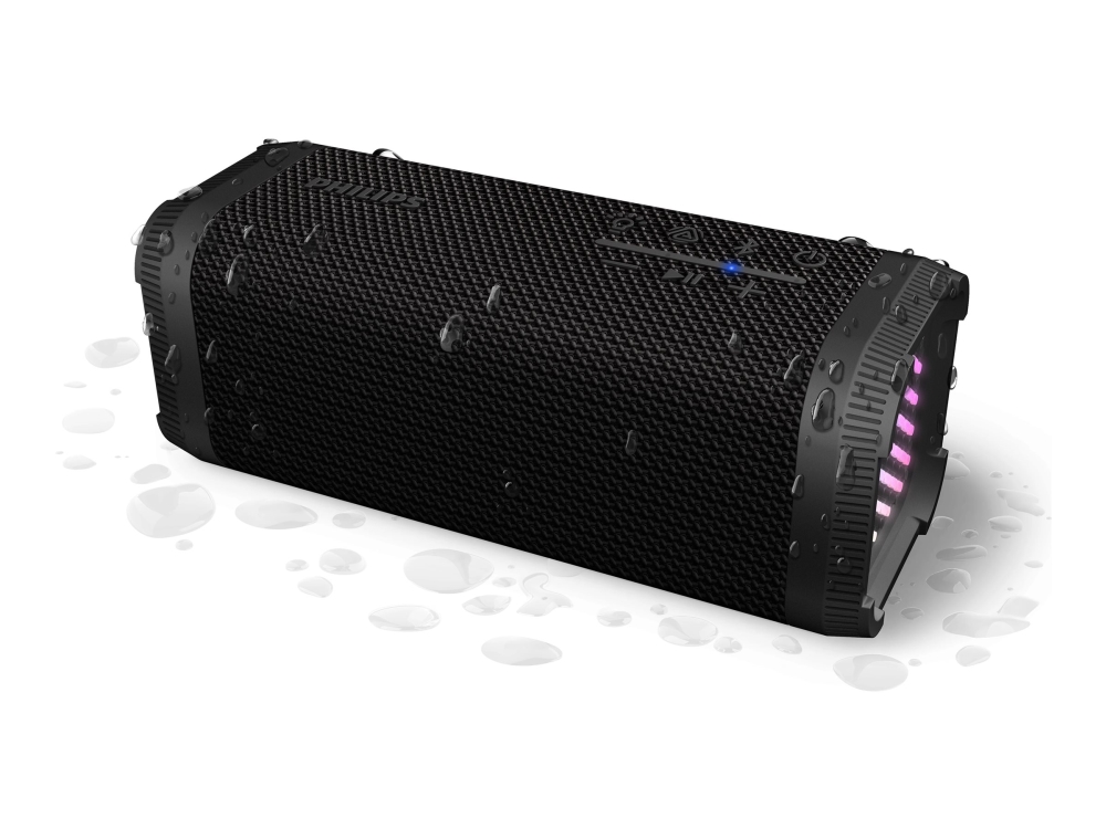 Philips Tas2000b - Højttaler - Til Transportabel Brug - Trådløs - Bluetooth - App-Kontrolleret - 10 Watt - Sort