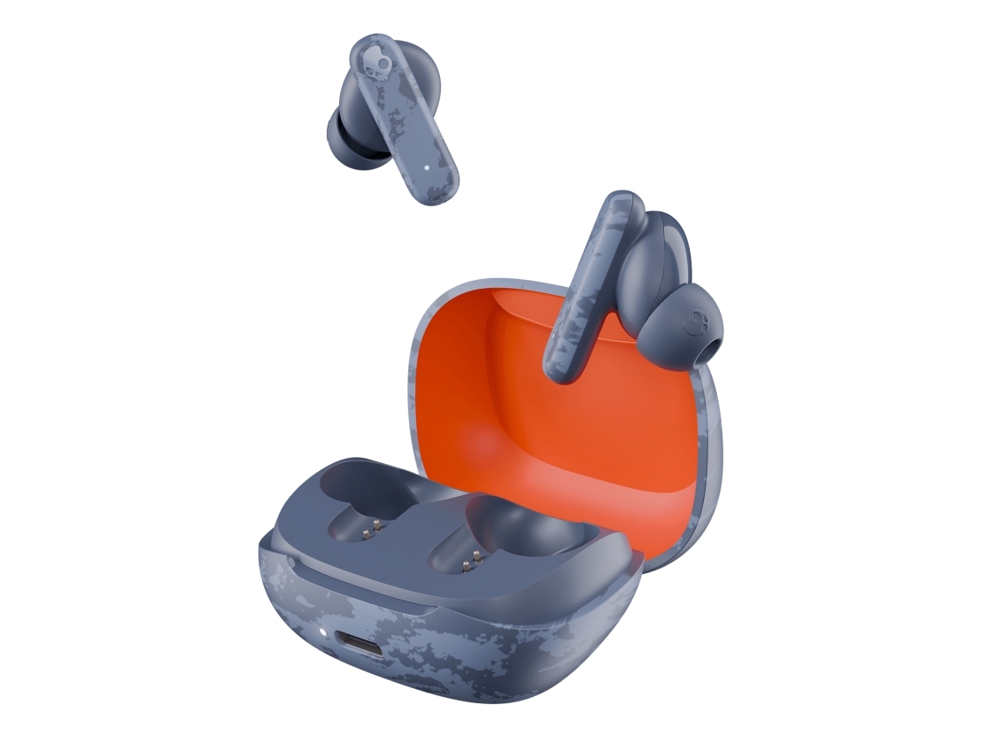 Skullcandy Smokin’ Buds, True Wireless Stereo (Tws), Anrufe/Musik, 20 - 20000 Hz, 40,59 G, Kopfhörer, Blau