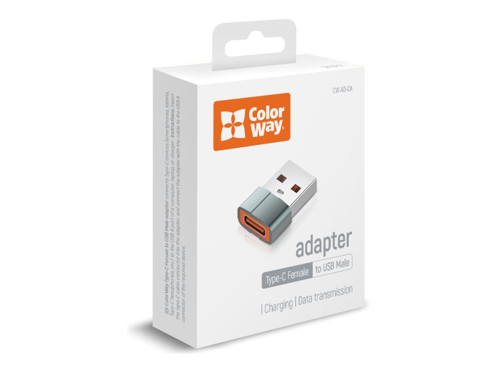 Colorway Type-C To Usb-A Adapter | Cw-Ad-Ca