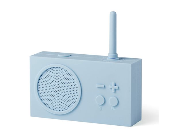 Lexon Tykho 3 - Bruserradio - 3 Watt - Lyseblå