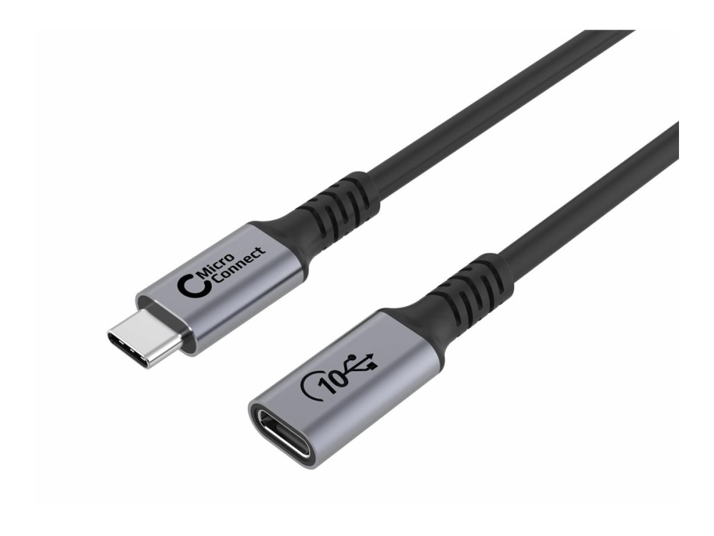 Microconnect Premium - Usb-Forlængerkabel - Usb-C (Hun) Til Usb-C (Han) - Usb 3.2 Gen 2X2 - 20 V - 5 A - 50 Cm - 4K60 Hz (3840 X 2160) Support, Usb P