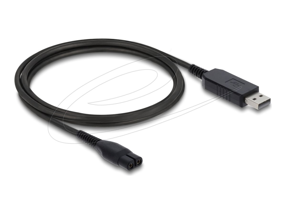 Delock Usb Ladekabel 4,3 V Für Elektrorasierer Kompatibel Mit Philips Oneblade 360 Face + Body - Rasierer Ladegerät Ersatzkabel 1 M, 1 M, Usb A, 2-Po