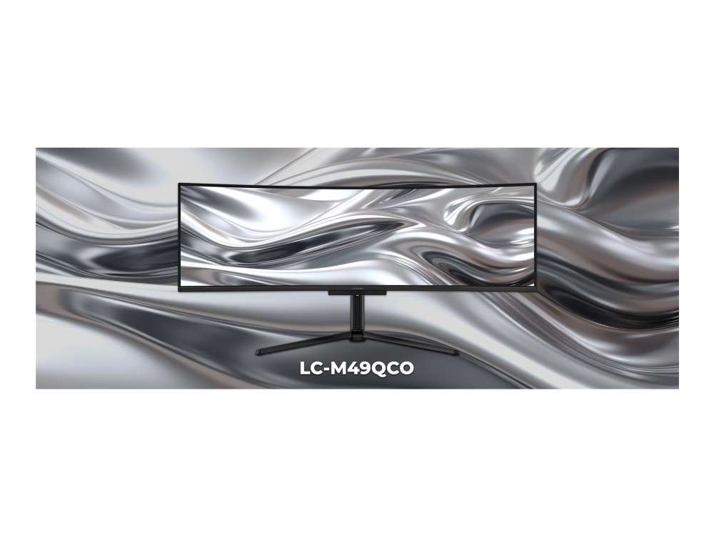 Lc Power Curved Gaming-Monitor Lc-M49qco Qd-Oled-Display 124,46 Cm (49") Dqhd, Qd-Oled /Non-Glare, 0,03 Ms (Lc-M49qco)