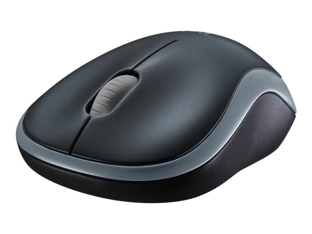 Logitech M185, Beidhändig, Optisch, Rf Wireless, 1000 Dpi, Grau