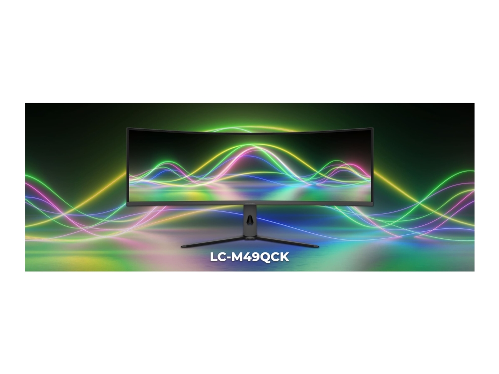 Lc-Power Lc-M49qck Monitor 49" Dqhd 120 Hz Va Curved
