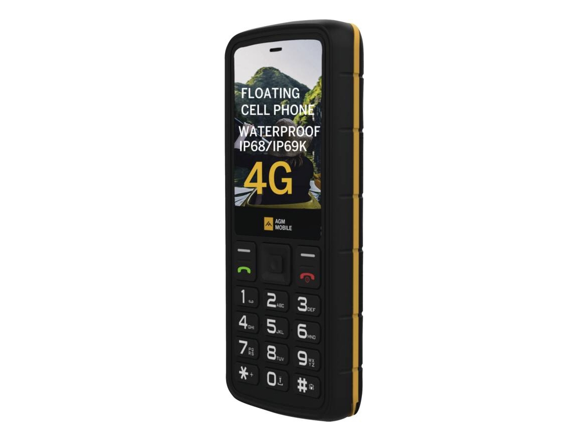Agm Mobiltelefon M9 4G Lte Flydende Ip68/69K