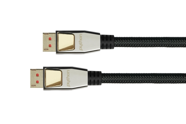 Python Gc-M0258, 10 M, Displayport, Displayport, Hanstik, Hanstik, 7680 X 4320 Pixel