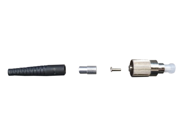 Efb-Elektronik Fc/Pc-Stik Multimode Keramisk, Rød Kabelbøjningsaflastning (53216.4)
