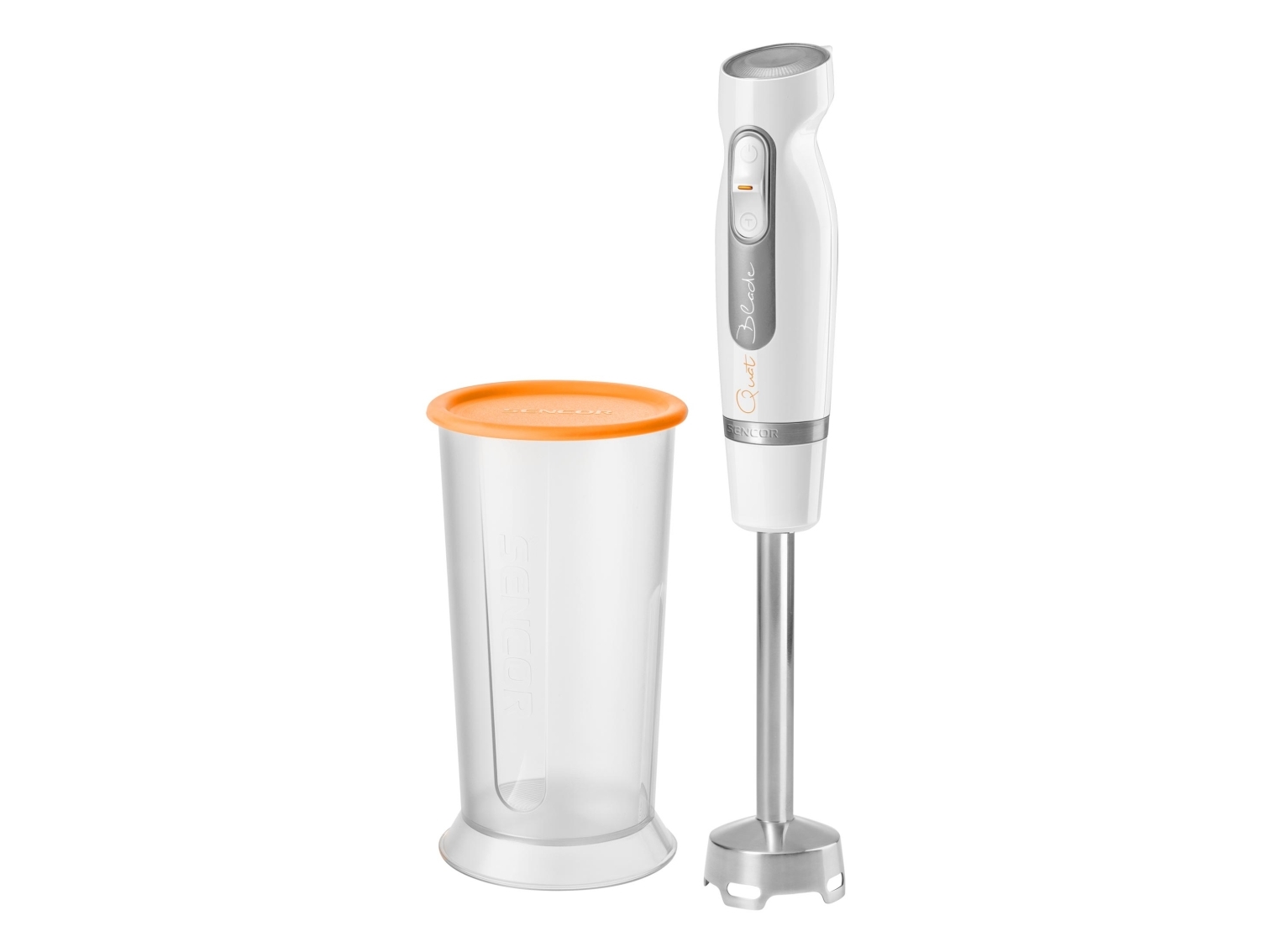 Sencor Shb 4358Wh-Eue3, Nedsænkning Blender, 0,7 L, Knusning Af Is, 800 W, Hvid