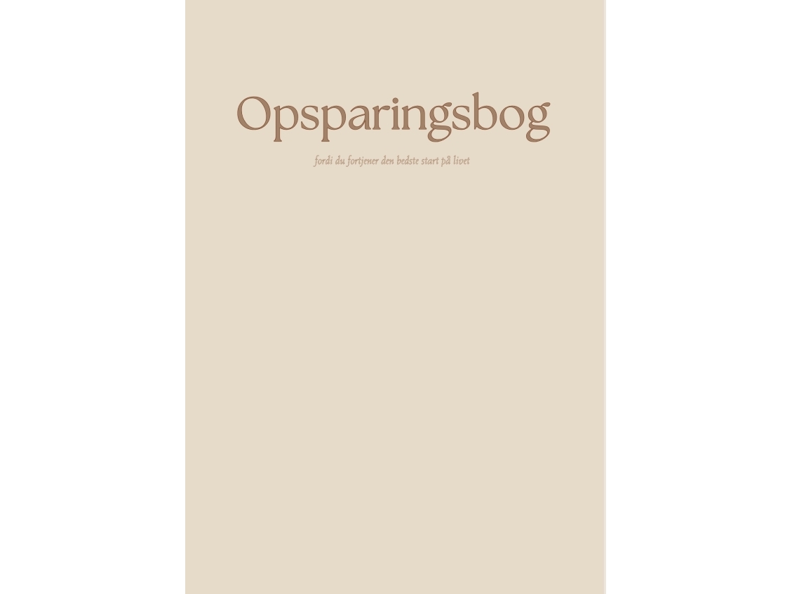 Opsparingsbog | Michelle Elisabeth Ulrichsen