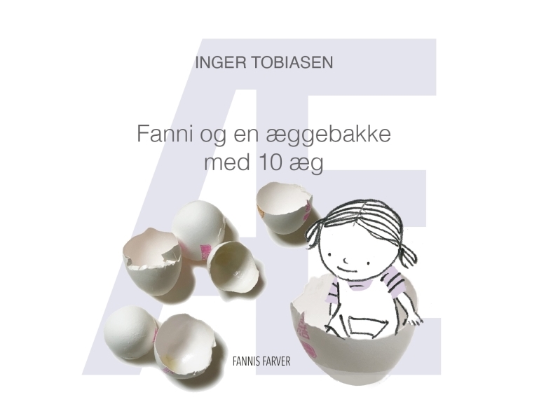 Fanni Og En Æggebakke Med 10 Æg | Inger Tobiasen