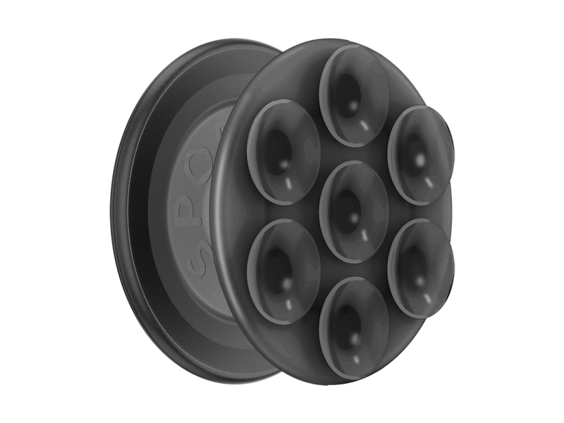 Popsockets 807718, Griffigkeit, Schwarz, Kein Muster, Apple, Iphone 17 Pro Max, 1 Stück(E)