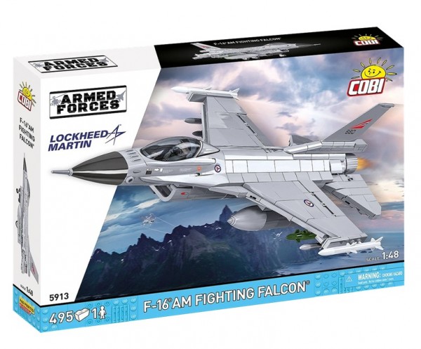 Cobi klodser F-16AM Fighting Falcon 495 dele
