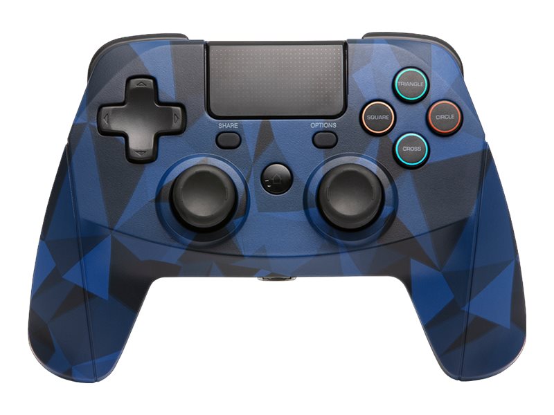Snakebyte GAME:PAD 4 S WIRELESS - Spelkontroll - trådlös - Bluetooth - blå camo - för Sony PlayStation 4 | Spel - Joystick och spelkontroller - Playstation Controller | GameStuff