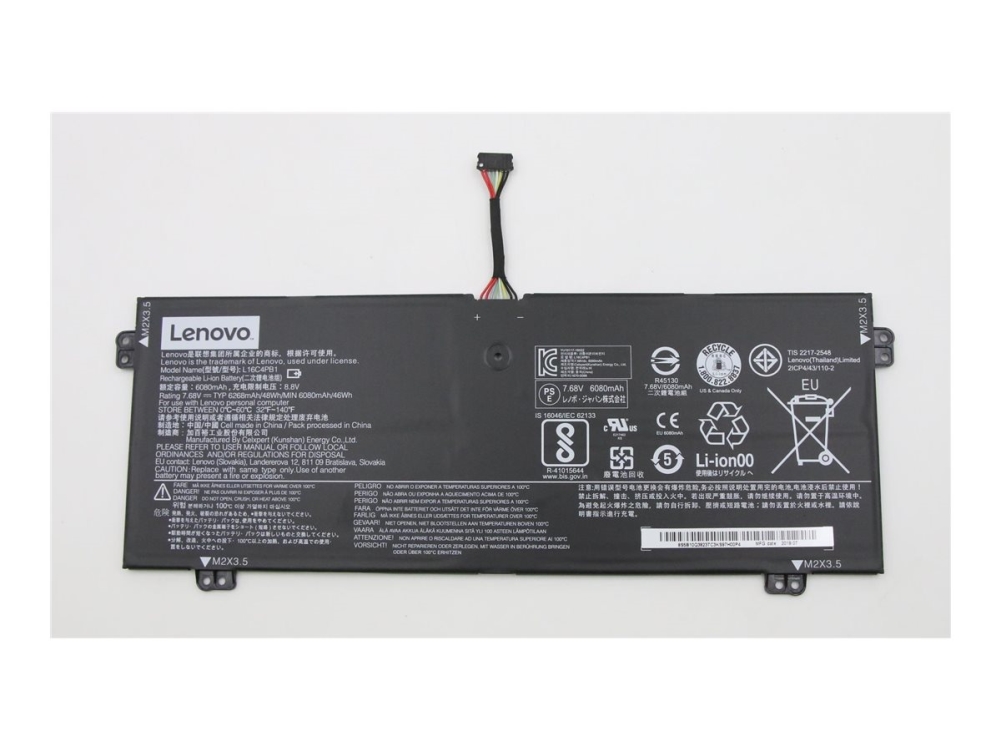Ipc-Computer 5B10q38237, Akku, Lenovo, Lenovo Yoga 730-13Ikb (81Ct) , Lenovo Yoga 730-13Iwl (81Jr)