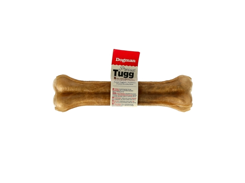 Dogman Tyggeben Presset Uemballeret Brun 21cm 21cm