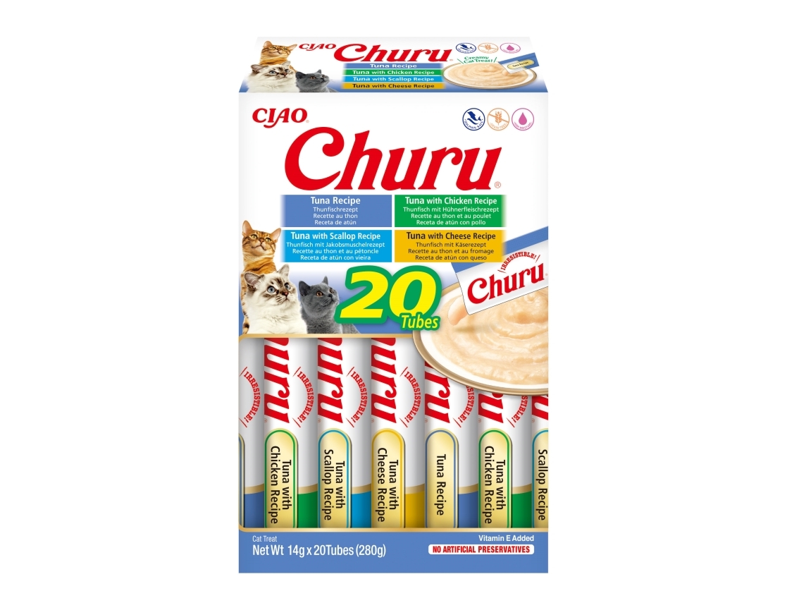 Churu Cat Cremy Tuna Varieties 20x14g