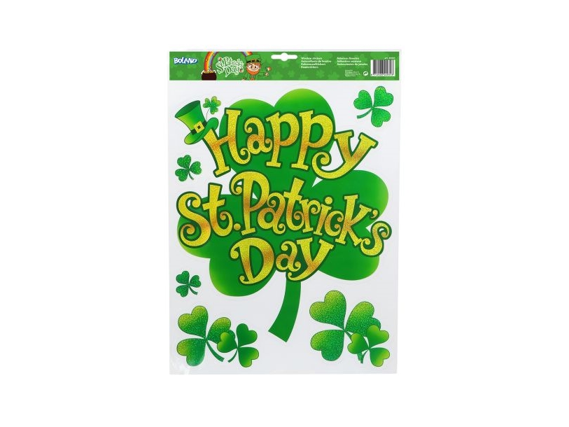 Fensterdekorationen Zum St. Patrick's Day
