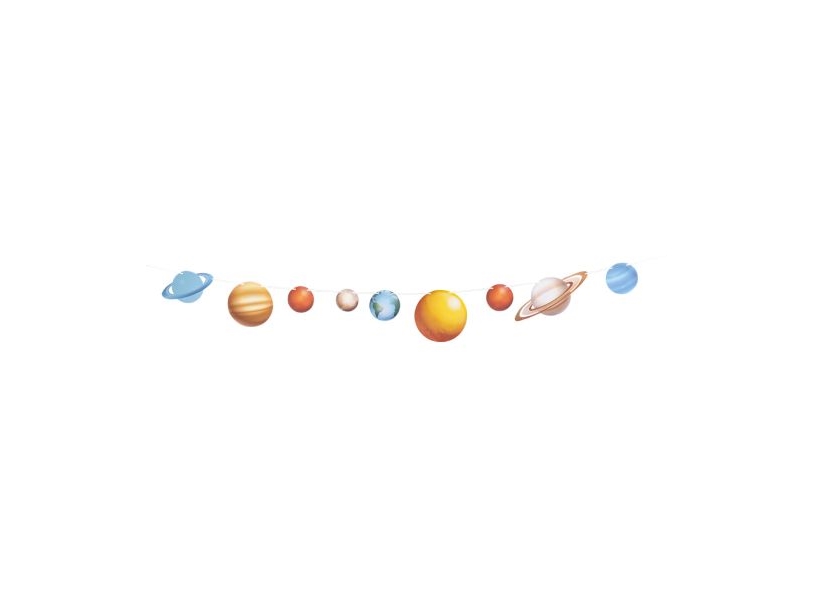 Girlande Mit Planeten, 2,5 M
