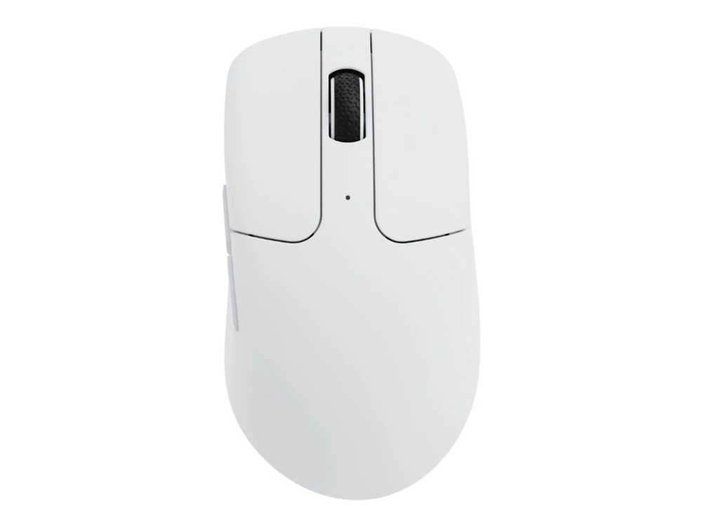 Keychron M2 - Mus - Ergonomisk - Optisk - 7 Knapper - Kablet, Trådløs - 2.4 Ghz, Usb-C, Bluetooth 5.3 - Trådløs Modtager (Usb) - Hvid