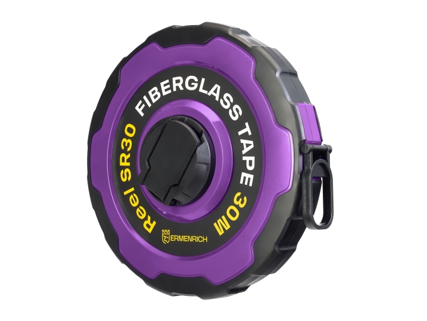 Ermenrich Reel Sr30 Ruler Tape, Violet - Målebånd