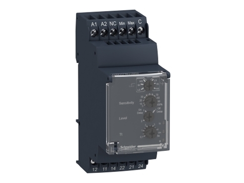 Schneider Electric RM35LM33MW, Tidsforskydningsrelæ, Sort, Plast, 1 - 4 mm², IP20, IP30, CSA GL UL C-tick GOST