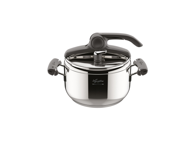 Lagostina Preziosa LagoeasyUp tryckkokare i stål, 22 cm, 5 L | Köksutrustning - Grytor & pannor - Grytor | GameStuff