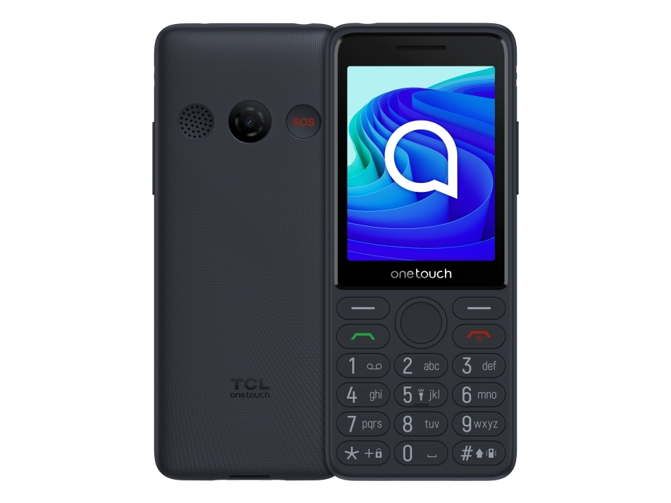 Tcl Onetouch 4042S, Menu, Dual Sim, 7,11 Cm (2.8"), Bluetooth, 1500 Mah, Sort