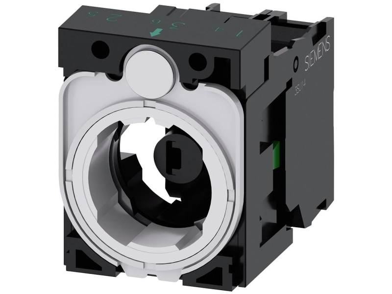 Siemens 3Su1501-1Ag00-1Ba0 Kontaktelement, Led-Element Med Adapter 1 X Sluttekontakt Bernstein 24 V Dc/Ac 1 Stk