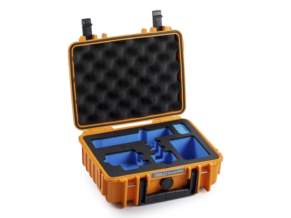 B&W Cases Pp.41.Gopro13, Hard-Case, Orange, Polypropylen (Pp), Schaum, Einfarbig, 4100 L