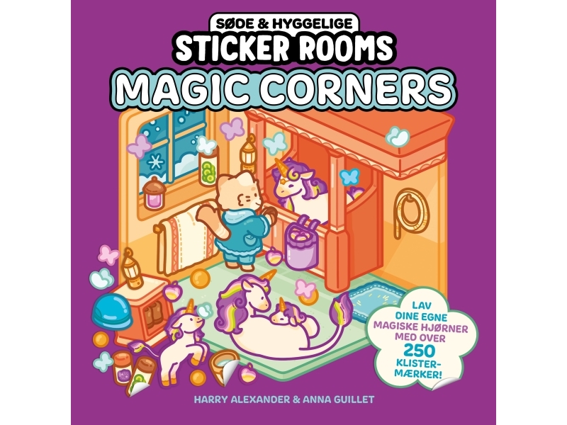 Søde Og Hygelige Sticker Rooms - Magic Corners | Harry Alexander & Anna Guillet
