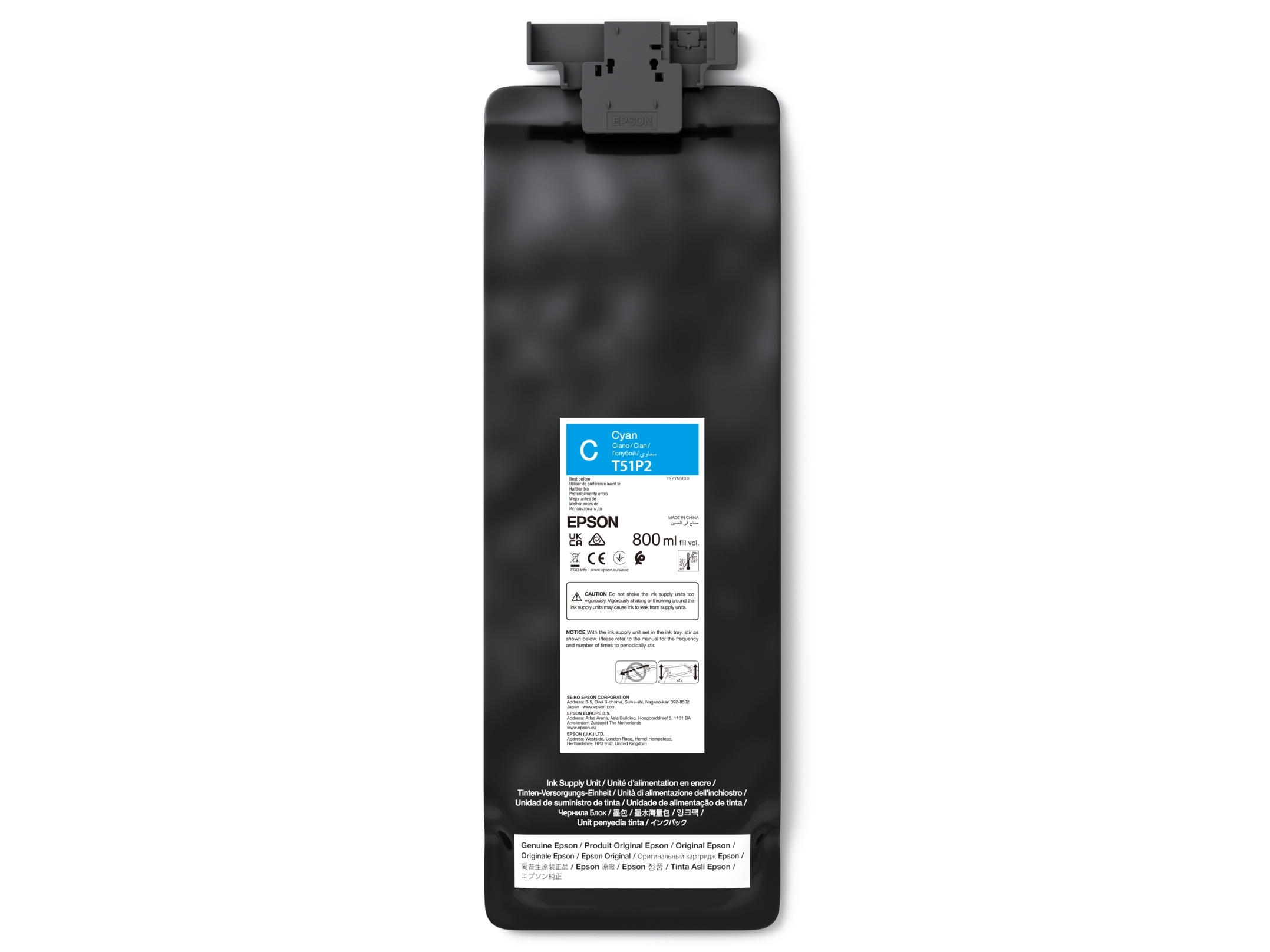 Epson Ultrachrome Gs3 Ink Cartridge 1 Pc(S) Original Cyan