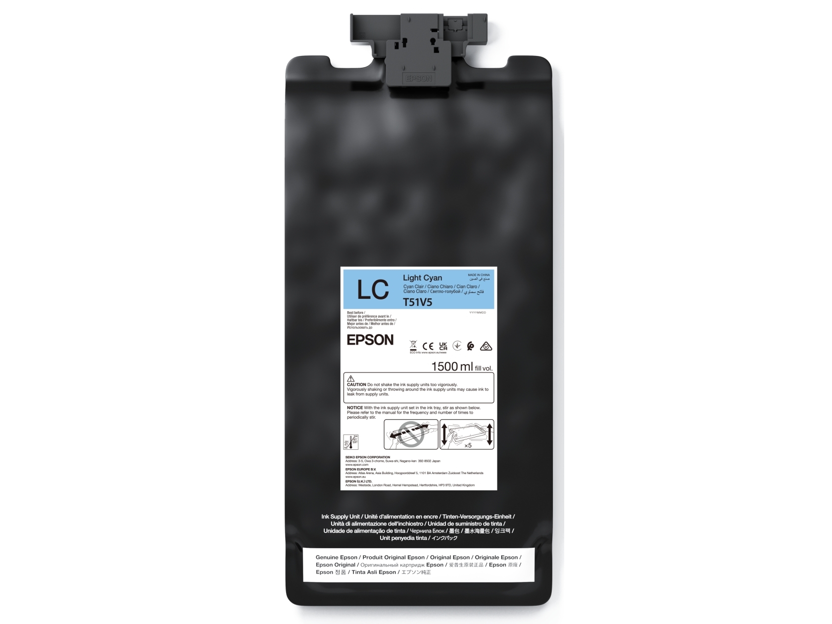 Epson Ultrachrome Gs3, Helle Cyan, 1500 Ml, 1 Stück(E), Einzelpackung