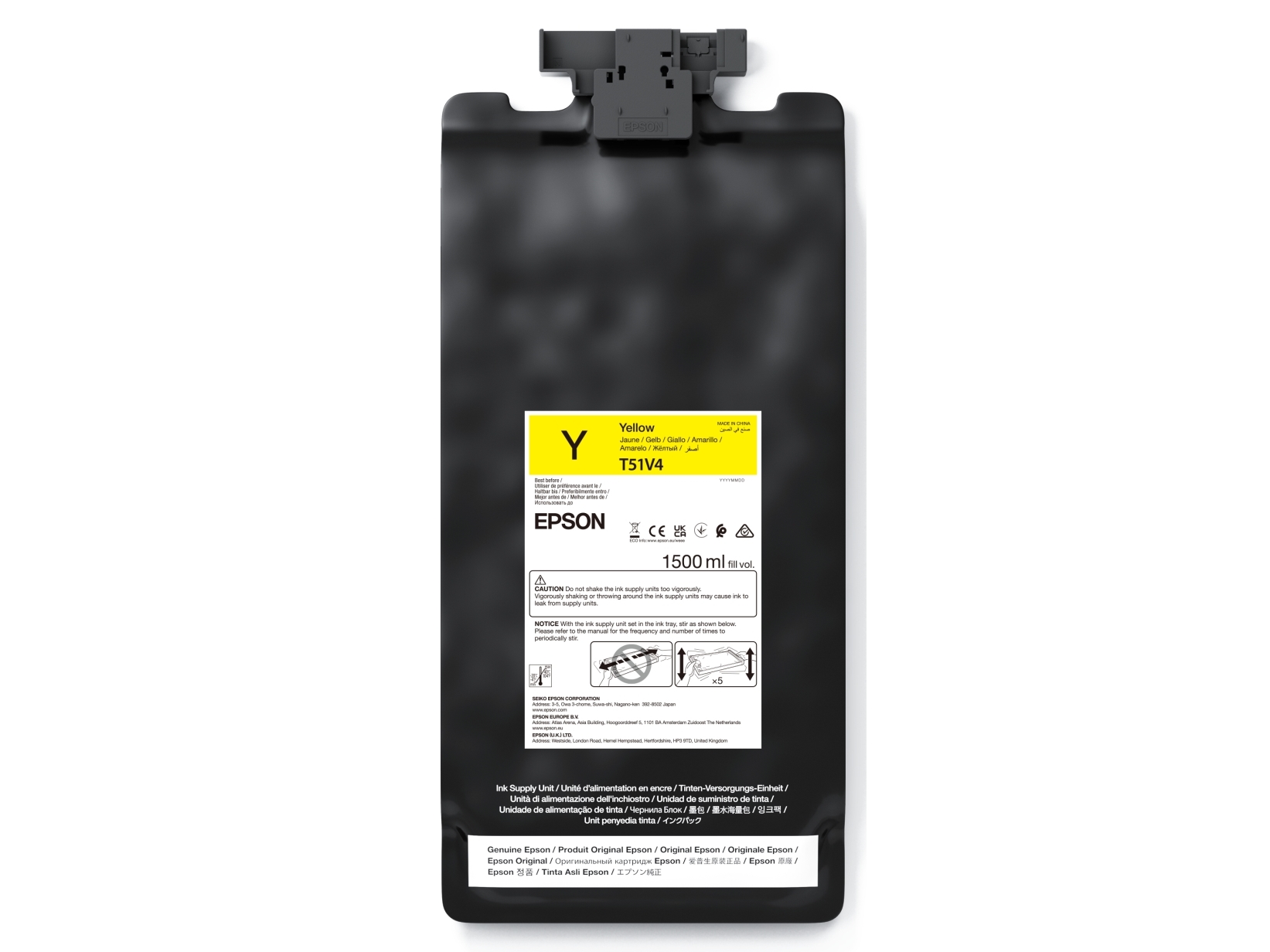 Epson Ultrachrome Gs3, Gelb, 1500 Ml, 1 Stück(E), Einzelpackung