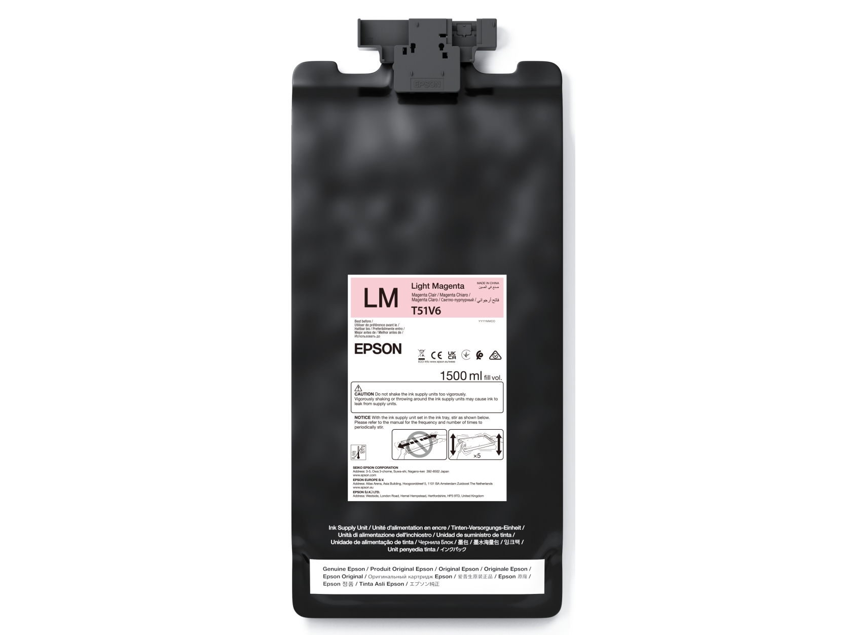 Epson Ultrachrome Gs3, Helle Magenta, 1500 Ml, 1 Stück(E), Einzelpackung