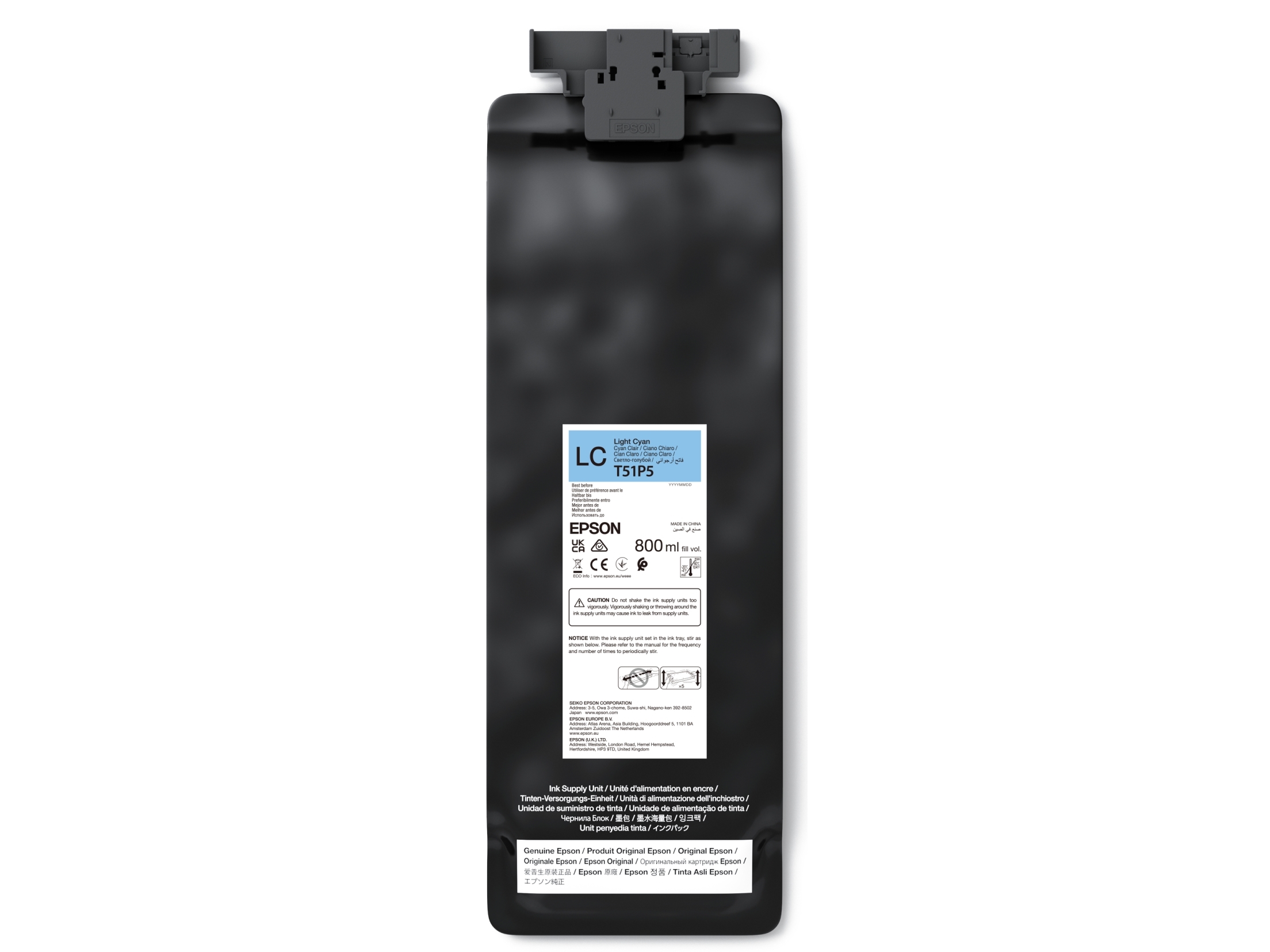 Epson Ultrachrome Gs3, Helle Cyan, 800 Ml, 1 Stück(E), Einzelpackung