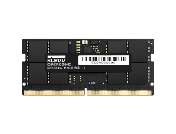 Klevv SO-DIMM, 16 GB, 1 x 16 GB, DDR5, 262-pin SO-DIMM