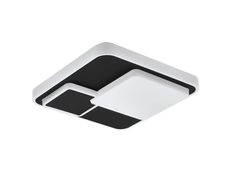 Eglo Lepreso Loft 2300Lm 385X385 Sort/Hvid