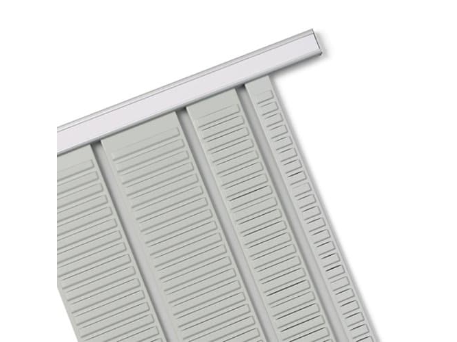 Nobo Kartenträger 54 Fächer Index 2, T-Karte, Grau, Metall, 54 Mm, 69 Mm, 11 Mm