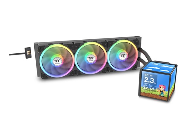 Grafikkarte K Thermaltake Minecube 360 Ultra Aio Argb Lüfter Schwarz