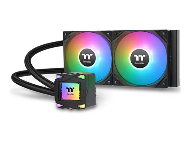 Thermaltake LA240 ARGB Sync - Kylsystem med vätska till processorn - Elementstorlek: 240 mm - (för: LGA1851, LGA1700, LGA1200, LGA1156, LGA1155, LGA1151, LGA1150, AM5, AM4, LGA2066, LGA2011, LGA2011-3, AM3+, AM3) - koppar - 120 mm | Datorkomponenter - Kylning & moddning - CPU Kylning | GameStuff