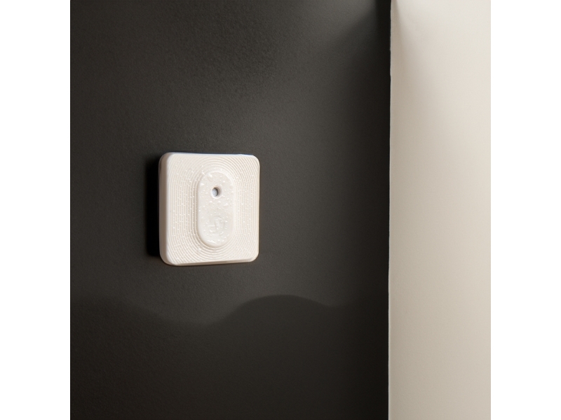 Shelly BLU H&T ZB temperatur- og fugtighedssensor, Bluetooth + Zigbee, Ivory