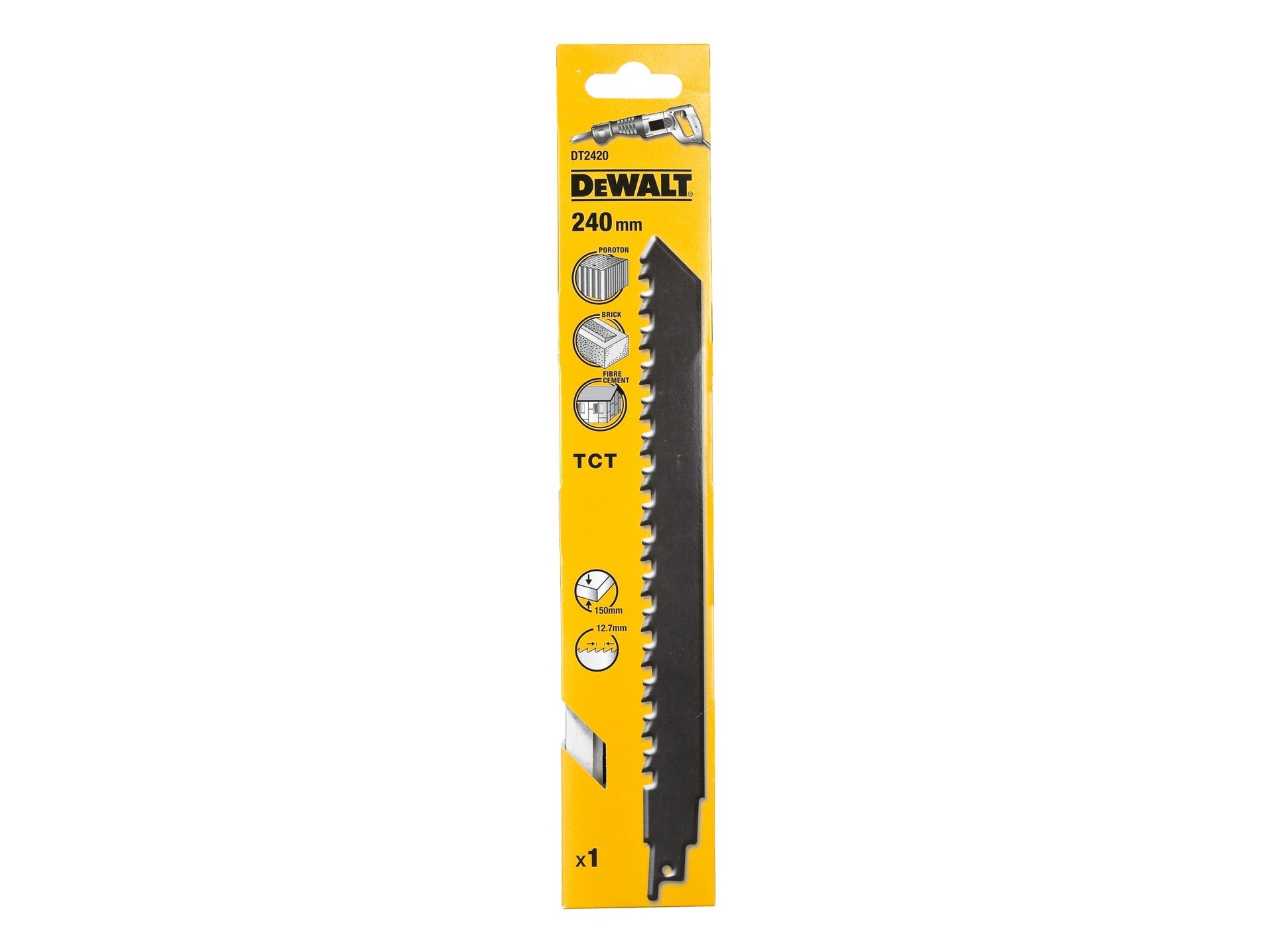 DeWALT DT2420-QZ, Saber savklinge, Blå, 450,1 mm, 350 mm, 150,1 mm, 10 g