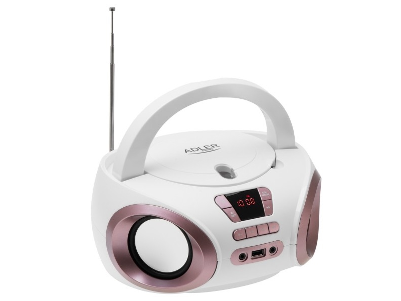 Radio-Boombox Cd-Mp3 | Usb | Ukw-Radio | Aux | Klinke Für Kopfhörer