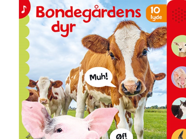 Bondegårdens Dyr (Med 10 Lyde) |