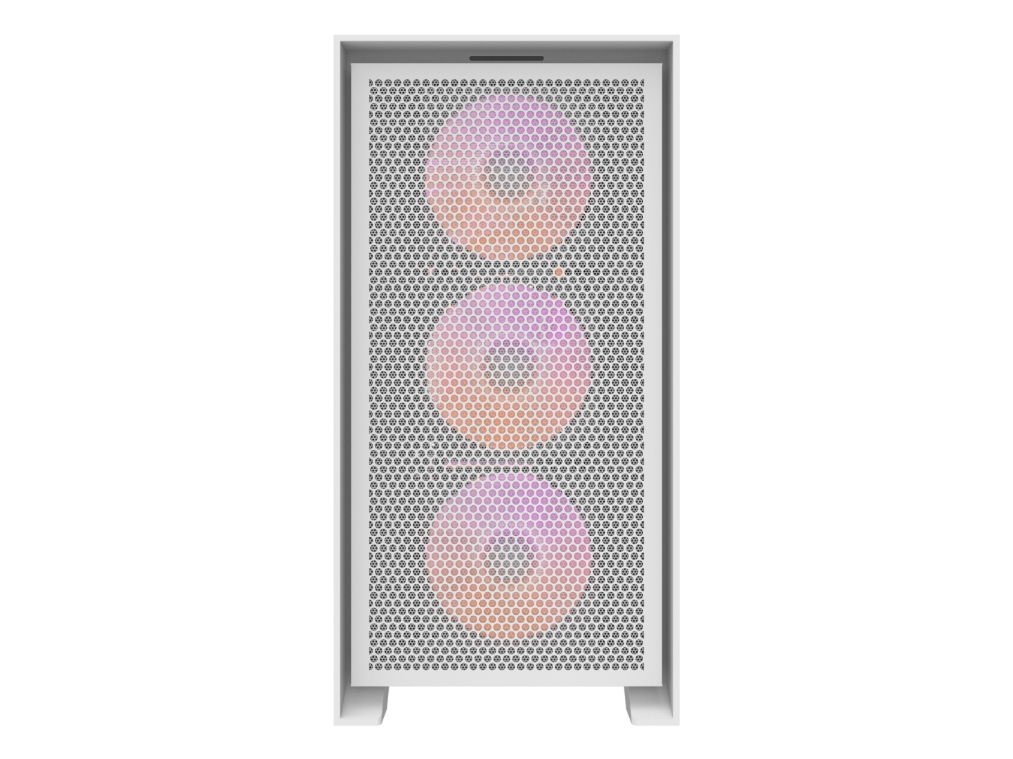 Darkflash Drx70 Mesh Pc-Gehäuse + 4 Rgb-Lüfter (Weiß)