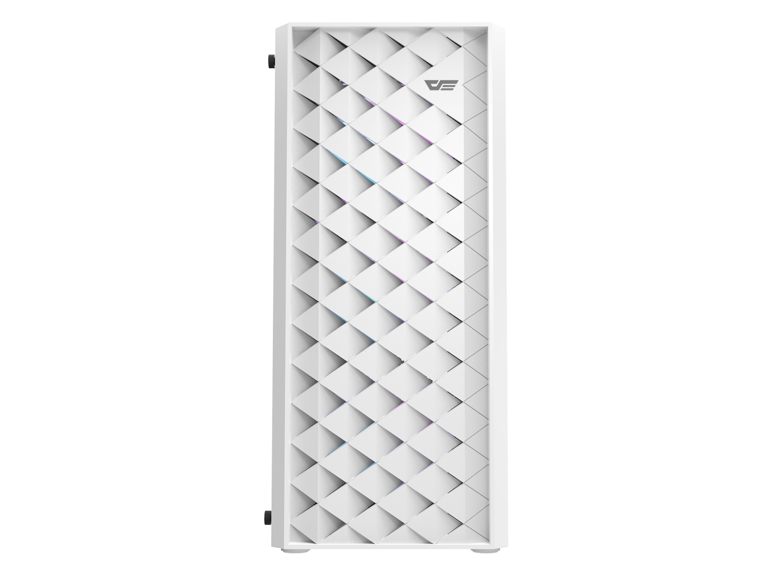 Darkflash Dk351 Computergehäuse + 4 Lüfter (Weiß)
