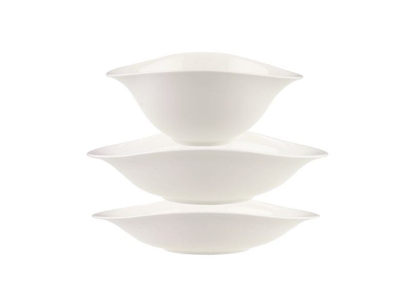 Villeroy & Boch Vapiano skåltrio 6-pak hvid