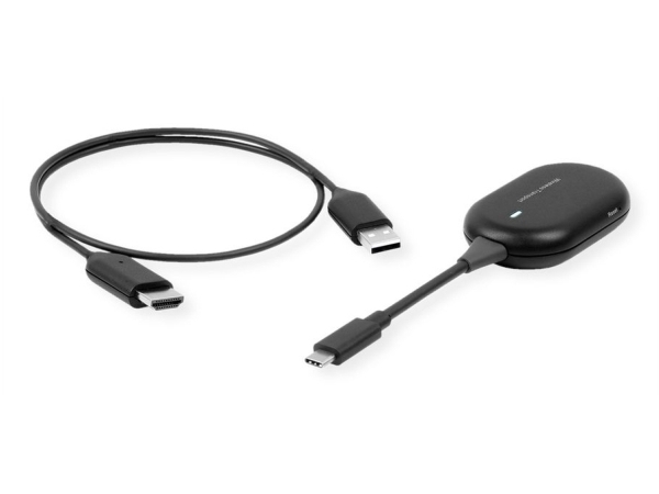 Roline Wireless P2p Display Dongle Tx+Rx Hdmi 1080P (14.01.3418)